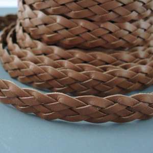 Cordon tressé en cuir véritable, finition cirée écologique, 5 mm, multicolore, fournitures de bricolage pour la fabrication de bijoux, sacs et chaussures - Product Image 4