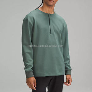 เสื้อสเวตเชิ้ตผ้าฝ้ายแท้ 100% สไตล์ลำลองสำหรับผู้ชายและผู้หญิง เนื้อผ้านุ่มสบาย ดีไซน์คอเสื้อพิเศษ คุณภาพสูง สำหรับฤดูใบไม้ร่วง/ฤดูหนาว - Product Image 1