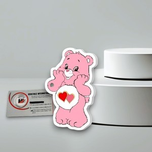 แผ่นแม่เหล็กติดขนตาปลอมรูปหัวใจดอกไม้ประดับเพชรสีชมพู สำหรับช่างต่อขนตา ทำจากอะคริลิคแบบกำหนดเอง เป็นมิตรกับสิ่งแวดล้อม - Product Image 4