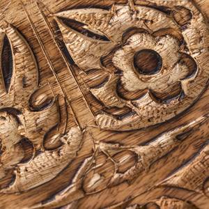 Vandana Terra Solace <b>Round</b> <b>side</b> <b>table</b> Ø60 cm in mango wood Nanup - Product Image 6