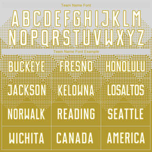 Uniforme de Fútbol Geométrico Moderno Blanco y Dorado, Conjunto de Camiseta de Fútbol para Hombre, Patrón de Píxeles Sublimado, Transpirable, Ropa Deportiva de Entrenamiento - Product Image 4