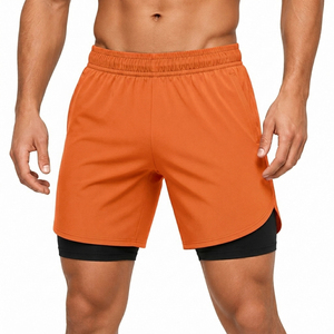 Shorts de sport double couche pour homme, séchage rapide, respirant, doux pour la peau, pour la gym, la course, le basketball et l'entraînement - Product Image 6