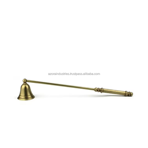Accessoire décoratif pour bougie et outil d'étouffement en laiton vintage par Azora Industries - Product Image 5