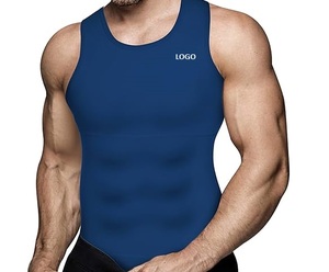 Men Compression Tank Top Slimming Body Shaper Quick Dry Sleeveless Fitness Vest Gym <b>Shapewear</b> - Product Image 5