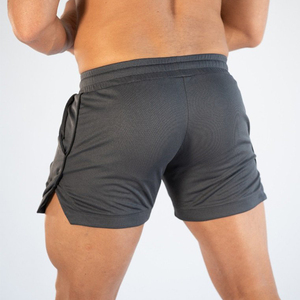 Quick Dry Spandex/Cotton Compression Mesh Liner High Street Solid Running Athletic <b>Gym</b> Sport Men's Workout <b>Shorts</b> - Product Image 3