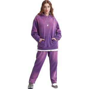 เสื้อฮู้ดซักได้กรด500แกรมสำหรับผู้ชายเสื้อปักลายกราฟิกสำหรับเสื้อครอปพิมพ์ลาย3D ฤดูหนาว - Product Image 3