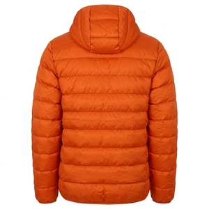 Men's Lightweight Quilted Winter <b>Jacket</b> with Hood Full Zip <b>Padded</b> Outerwear for Everyday Comfort - Product Image 3