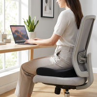 Coussin de chaise de bureau Yue Rise, coussin ergonomique en mousse à mémoire de forme, coussin creux en forme de beignet pour soulager les douleurs du coccyx