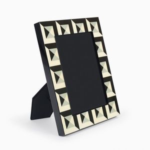 Cadres en bois rectangulaires écologiques avec bordure en fil métallique finition dorée pour décors décoratifs et présentoirs de table - Product Image 4