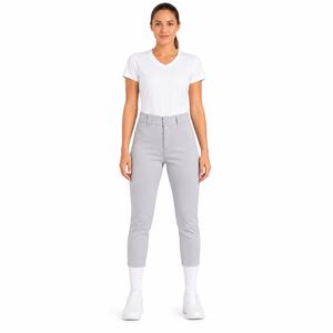 Pantalon de baseball OEM pour femme, personnalisé pour équipes sportives, respirant, léger, 100 % polyester, tenue de performance pour le baseball - Product Image 3