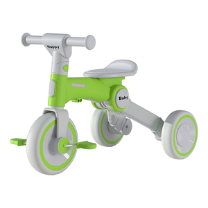 Nuevo <span class=keywords><strong>Triciclo</strong></span> para Bebés 3 en 1, Estilo Popular y Económico, para Niños de 1 a 6 Años, Unisex, Plegable con <span class=keywords><strong>un</strong></span> Clic, Ligero - Product Image 3