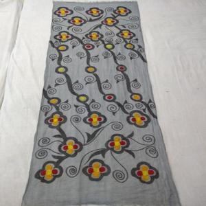 Chal Largo Bordado y Estampado, Suave, Premium, Transpirable, Elástico en Cuatro Direcciones, Cálido y Elegante para Mujer, para Todas las Temporadas - Product Image 5