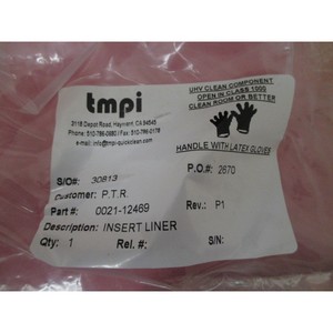 NEW AMAT 0021-12469 INSERT LINER TMPI - อุปกรณ์และอะไหล่เซมิคอนดักเตอร์ระดับโลกที่เชื่อถือได้ - Product Image 3