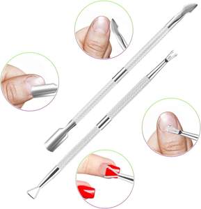 Cortacutículas de Acero Inoxidable, Cortador de Cutículas para Manicura, Pinza para Uñas - Product Image 6