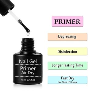 LIMEGIRL Set di Smalti per Unghie Fai-da-Te 7,5ml/4 Flaconi, Gel Primer ad Asciugatura Rapida con Top Coat e Base Coat per Uso Domestico e Professionale, Regalo per Ragazze - Product Image 2