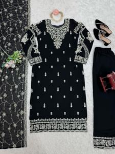 Nuevo Modelo 2025, Salwar Kameez Moderno, Traje de Novia Indio Pakistaní para Mujer, Nueva Colección, Faux Georgette de Secado Rápido - Product Image 2