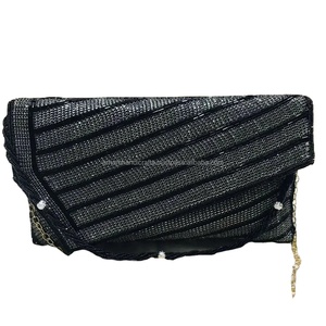 กระเป๋าคลัทช์สำหรับเจ้าสาวสุภาพสตรีกระเป๋าคลัทช์แฮนด์เมดแนวชนเผ่าหรูหราสำหรับสาวๆกระเป๋าถือผ้าปักลายหิน - Product Image 1