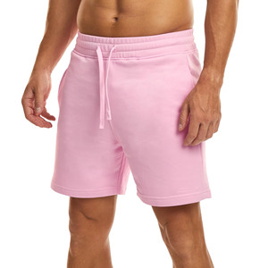 Shorts de jogging pour hommes en coton et polyester, sur mesure, design personnalisé OEM, grandes tailles, style streetwear, avec poches latérales. - Product Image 5