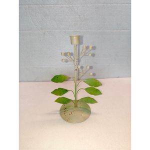 Metal Leaf Candle Holder <b>Tree</b> Taper Candle Stand <b>Tabletop</b> Decorative Candlestick Wedding Party Home Decor Christmas Ornament - Product Image 6
