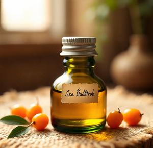 Aceite de Espino Amarillo 100% Puro y Natural, Prensado en Frío, Grado Cosmético, con Vitamina E para el Cuidado de la Piel, Marca Borui - Product Image 3