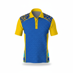 เสื้อโปโลปักลายกอล์ฟสำหรับผู้ชาย ปรับแต่งลายได้ พิมพ์ลายได้ ขายส่ง ระบายอากาศได้ดี แห้งเร็ว ผ้าสแปนเด็กซ์/คอตตอน คุณภาพดี - Product Image 6