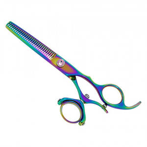 กรรไกรซอยผมมืออาชีพ ด้ามจับหมุนได้ ผลิตจากสแตนเลสคุณภาพพรีเมียม - Product Image 1