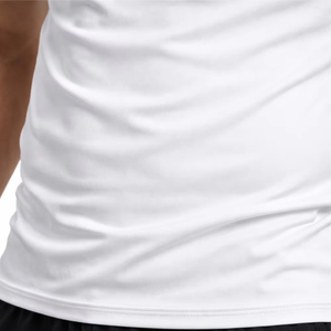 T-shirt de compression pour homme, haute qualité, couleur personnalisée, respirant, extensible, vêtements de sport, coupe ajustée, Spandex/Polyester - Product Image 5