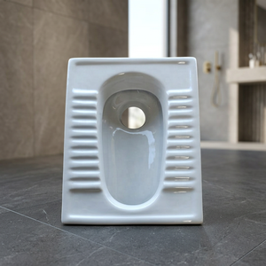 Factory Direct <b>Ceramic</b> Squatting <b>Pan</b> WC Toilet Floor Mount Sanitary Ware Wholesale For Ghana Senegal Algeria - Product Image 6