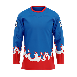 OEM ODM Ice Hockey Jersey Premium Fabric Quick Dry Feature for Sports Training Matches Team Wear Use - Product Image 4