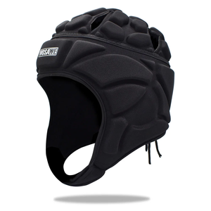 Casco de Portero para Fútbol, Fútbol Americano, Béisbol, Rugby, Gorra Deportiva, Protector de Cabeza de Fibra - Product Image 1
