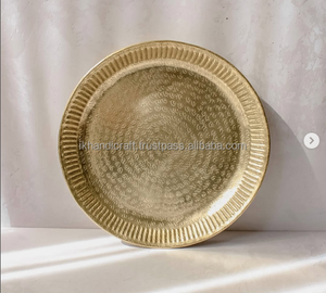 Le plus populaire bas moderne décoration de la maison en aluminium Mandala plateau en laiton doré vase de sol plante pour les cadeaux de noël salon - Product Image 4