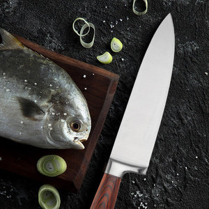 Couteau de chef en acier inoxydable, outil de cuisine professionnel pour la maison, les restaurants, les cuisines commerciales et la restauration - Product Image 6