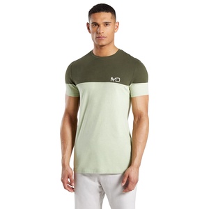 เสื้อยืดผู้ชายทรงปกติ ผ้าทอ พร้อมคุณสมบัติป้องกันรอยยับและแห้งเร็ว เหมาะสำหรับการเดินทางในช่วงฤดูร้อนและการสวมใส่ในชีวิตประจำวัน - Product Image 4