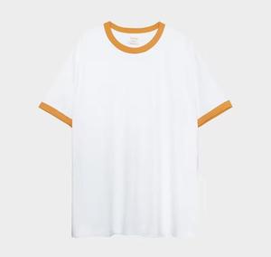 <b>Men's</b> Short Sleeve O-Neck Knitted Sweater Front Pattern Regular Fit Casual Wear 100% Cotton Sequin Embroidery <b>Animal</b> Print - Product Image 5