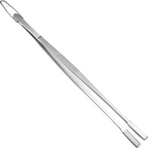 Pinzas de Acero Inoxidable con Dientes de Precisión, Duraderas para Uso Doméstico y en la Cocina - Product Image 1