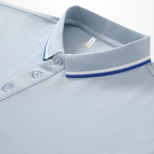 Polo personnalisé unisexe à manches courtes, couleur unie, tricoté, style décontracté, coupe classique, boutons, nouveau polo - Product Image 2