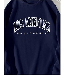 New Collection OEM Service Casual Long Sleeve Neck Shoulder Slope Printed Comfortable Men's Cotton Sweatshirt From Bangladesh - Product Image 6