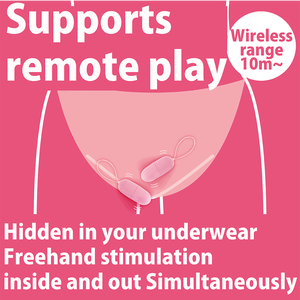 Vibrateur sans fil à télécommande Prime avec 11 fréquences pour femmes - Massage clitoridien et stimulation vaginale, couleur rose - Product Image 4