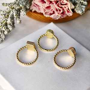 Anillo Ovalado de Plata de Ley 925 Chapado en Oro de 14K con Turquesa de Cobre, Anillo de Piedra Natural, Joyería para Mujer, Regalo - Product Image 4