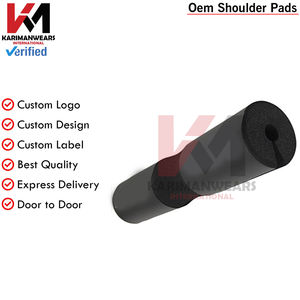 Coussin de protection extra épais en mousse pour haltères, idéal pour les exercices de poussée de hanche, les squats et le développement de la force professionnelle en fitness - Product Image 4