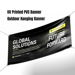 Bannière publicitaire en PVC souple de haute qualité, imprimée UV, résistante à l'eau, durable, prête à être expédiée - Product Image 4