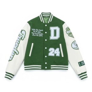 Chaqueta de Cuero Bordada para Mujer, Chaqueta de Motera de Cuero Genuino de Primera Calidad, Servicio de Muestras de Fábrica OEM ODM Disponible - Product Image 4