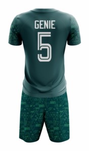 Vente en gros de maillots de football/soccer personnalisés avec logo, style nouveau, imprimés, été, 100% polyester, OEM - Product Image 4