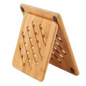 Posavasos Redondos de Madera de Acacia Natural de Alta Calidad, Alfombrillas y Protectores para Mesa, Decoración de Cocina y Mesa - Product Image 4