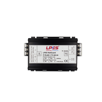 Module d'interface réseau RJ45 100 Mbps avec protection contre les surtensions Ethernet 24 V PoE intégré et protection foudre pour ligne de données LAN