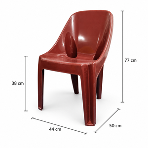 CHARLIE BOX <b>CHAIR</b> Eco-Friendly Semi-Virgin Modern Plastic Living Room Furniture Made in Gujarat 1-Year Warranty - Product Image 2