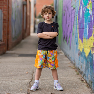 Uniforme de Rugby para Niños, 100% Poliéster, Jersey y Pantalones Cortos de Fútbol, Conjunto para Entrenamiento de Rugby y Running para Niños - Product Image 4