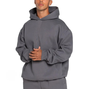 Sudadera con capucha para hombre de mezcla de algodón, cómoda y relajada, sudadera con capucha para hombre, forro polar cálido, ropa diaria, sudadera con capucha para hombre - Product Image 1