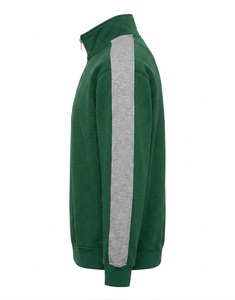 ผู้ผลิตเสื้อสเวตเชิ้ตคอซิปแบบสั่งทำพิเศษ ผ้าฝ้าย - Product Image 2