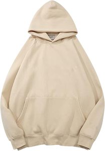 OEM Service Solid Fleece Unisex Oversized Hoodie Winter <b>Pullover</b> <b>Men</b> High Quality Cheap Best Selling Custom Logo 100% Cotton - Product Image 3